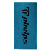Phelps Logo Towel_Trq-Black